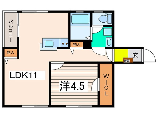 アフェリオ横浜ウエストバレイの物件間取画像